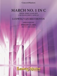 March No. 1 in C Orchestra sheet music cover Thumbnail